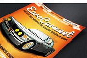 Retro Car Meeting Poster / Flyer III, a Flyer Template by Grafixity (Thumbnail 2 of 2)