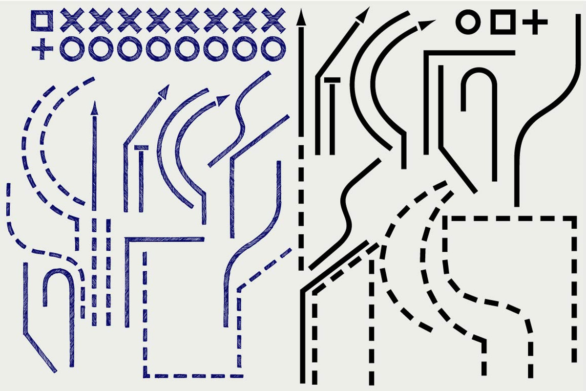 Parts and plan game SVG, an Outline Icon by LineworkStock