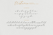 Wistania - Modern Calligraphy, a Script Font by Koplexs Studio (Thumbnail 10 of 12)