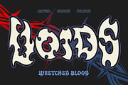 CS Demure – Black Metal Font, a Blackletter Font by Craft Supply Co. (Thumbnail 3 of 8)