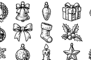 Christmas Ornament Collection, an Object Graphic by RT Studio (Thumbnail 4 of 4)
