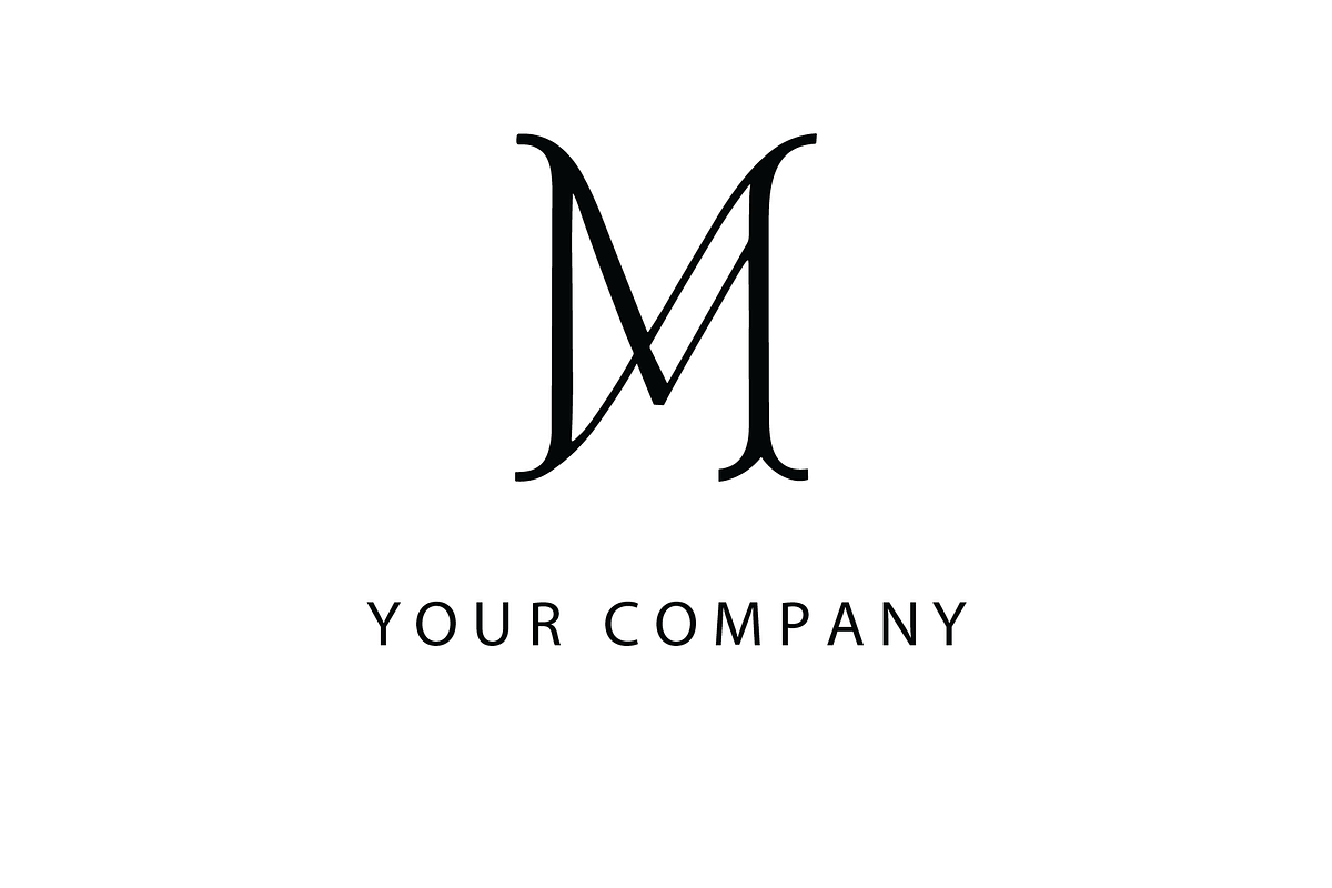 4 Modern Monogram Letter M Logos, a Branding & Logo Template by HE Studio (Photo 3 of 9)