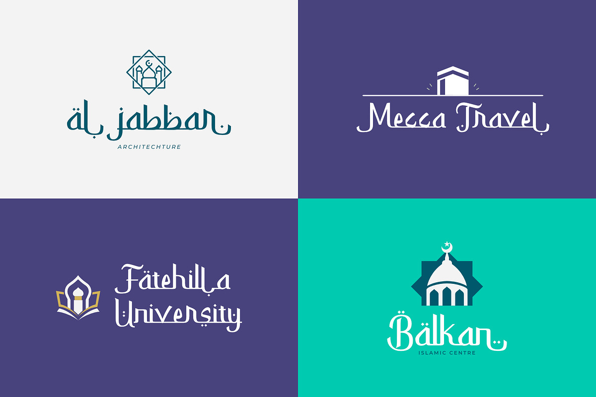 Bullan Ramadhan | A Faux Arabic Font, a Script Font by Andrimada Creative (Photo 12 of 13)