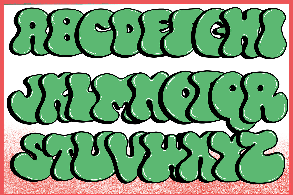 Christmas Groovy Light-PNG fonts, a Symbol Font by It me digital art (Photo 5 of 8)