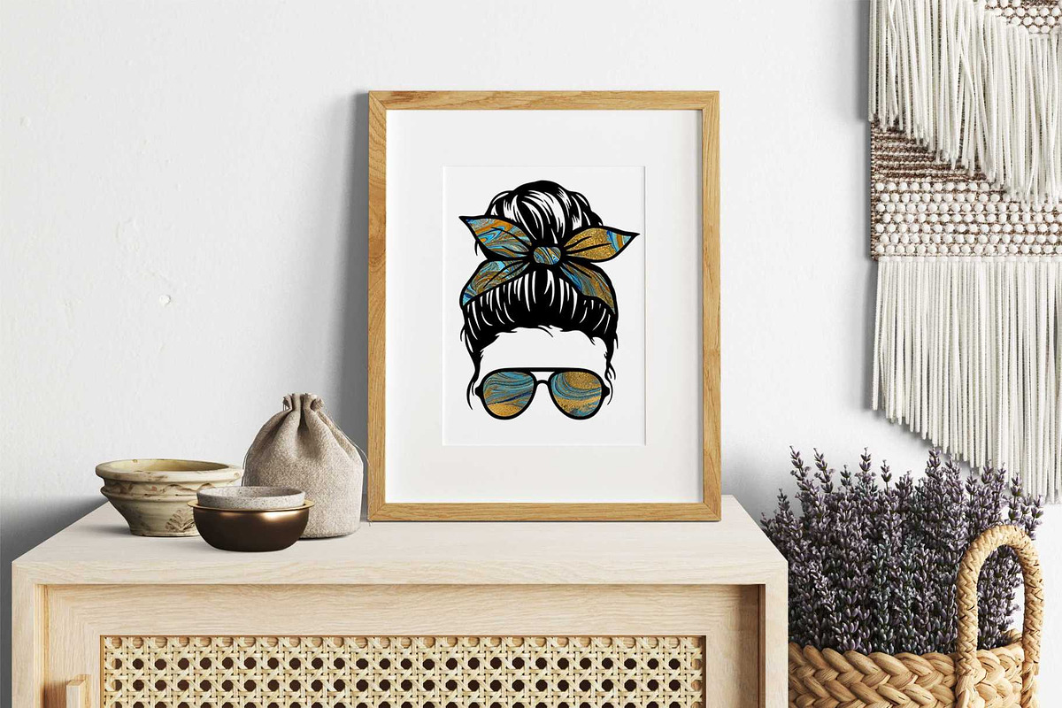 Modern Messy Bun PNGs, a Person Illustration by Unusual Vectors (Photo 4 of 10)