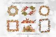 Autumn Women. Floral Abstract Set, an Object Graphic by Julie&Taily (Thumbnail 16 of 21)
