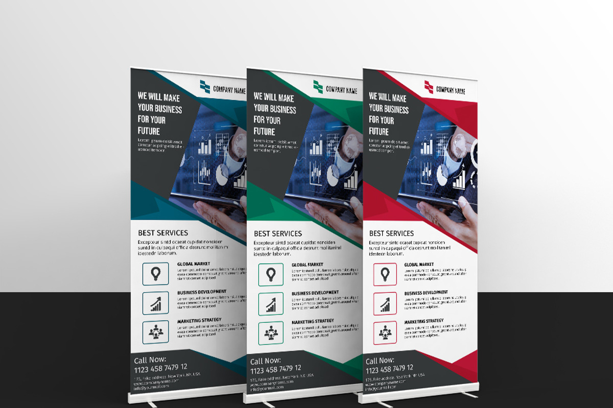 Business Roll-Up, a Stationery Template by Template Shop (Photo 2 of 5)