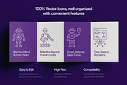 Artificial Intelligence Icon Art Set, an Outline Icon by Prosymbols (Thumbnail 2 of 8)