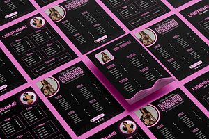 Neon Onlyfans Tip Menu Bundle