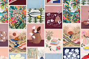 CONTEMPORARY ART PRINTS - 140 Bundle, a Background Graphic by Tomasz Ganclerz (Thumbnail 11 of 12)