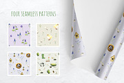 Watercolor Spring Creator, an Animal Illustration by SophieLittleEye (Thumbnail 9 of 12)
