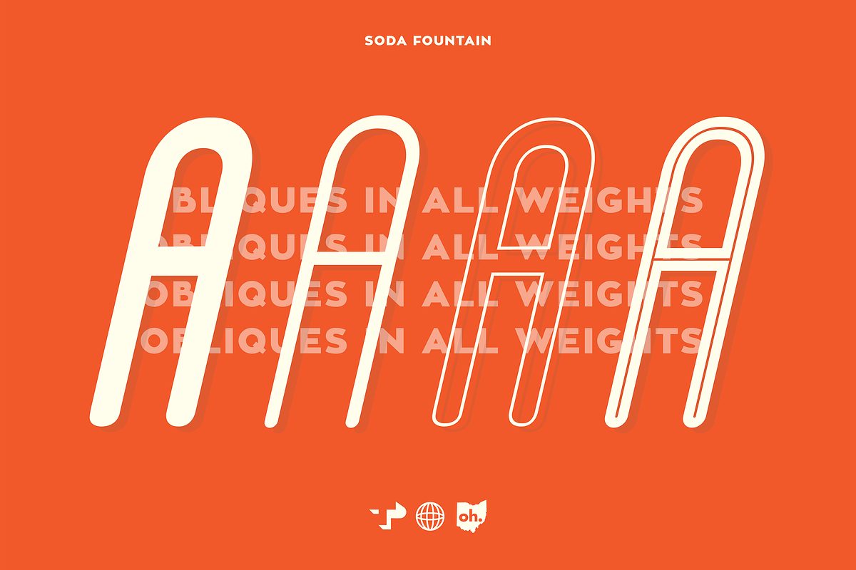 Soda Fountain Typeface preview 2