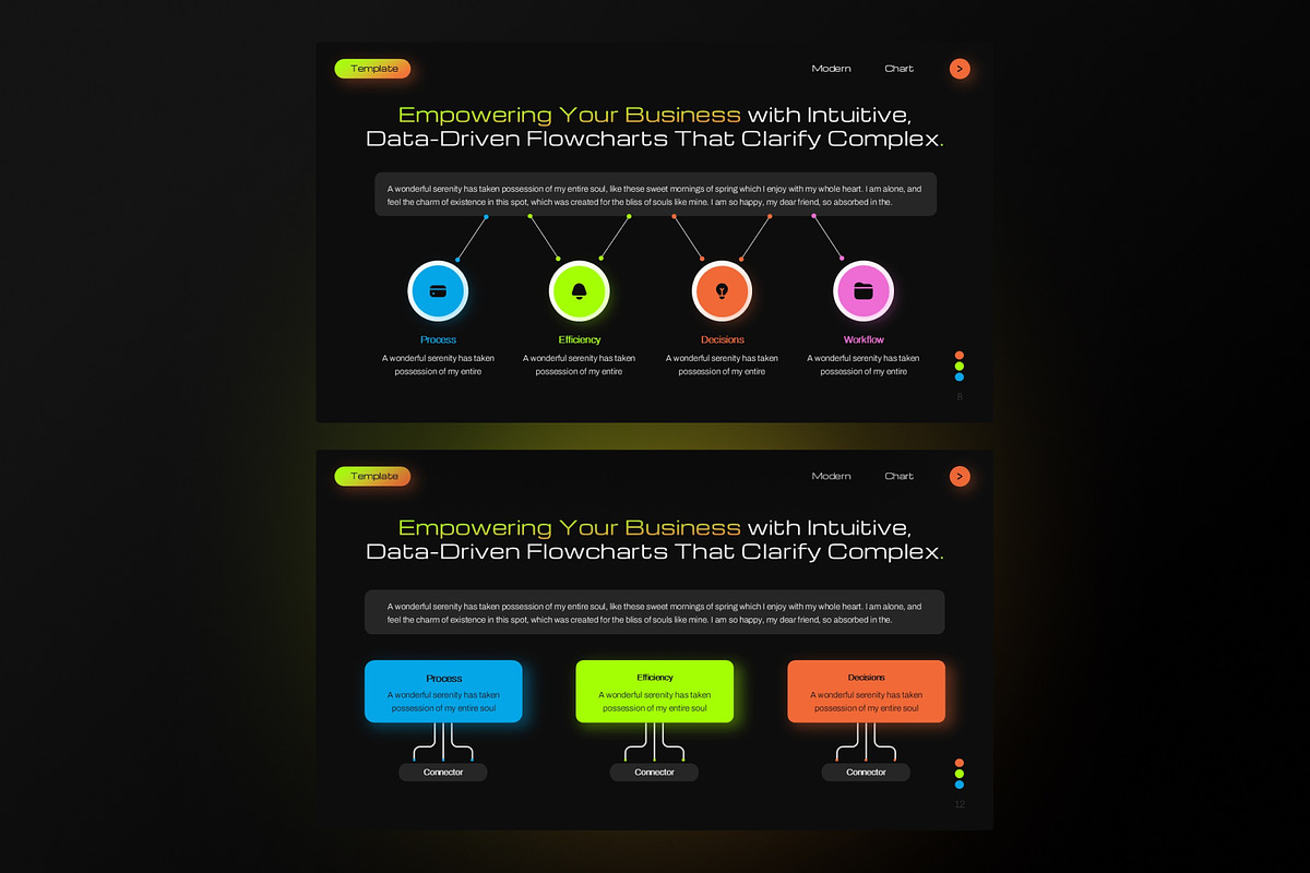 Flowchart Diagram PowerPoint, a Presentation Template by Premast (Photo 4 of 5)