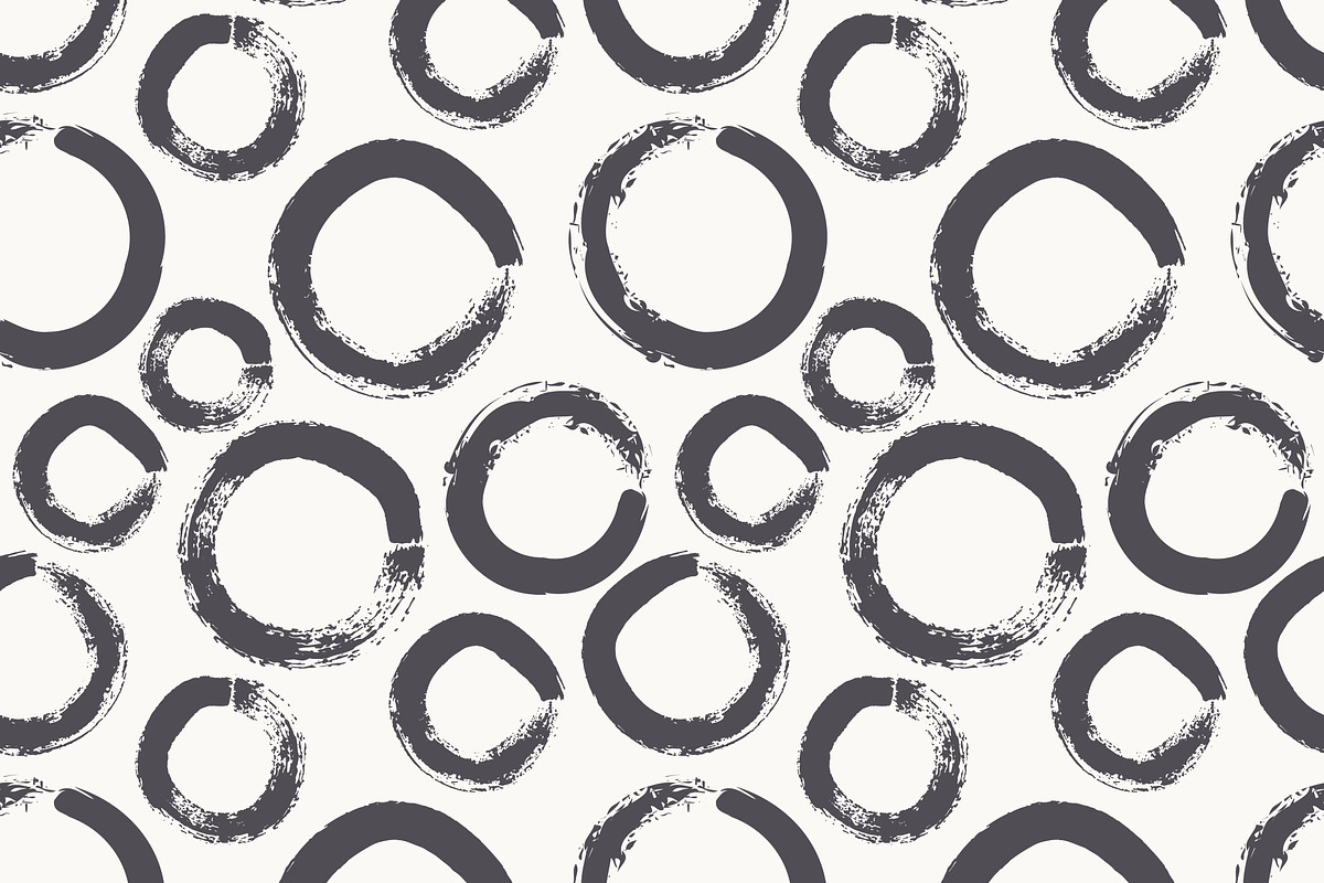 Brush Strokes Seamless Set 1 preview 5