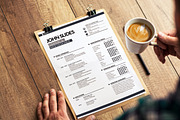 Modern Resume Template, a Resume Template by Dedijuniadi (Thumbnail 2 of 7)