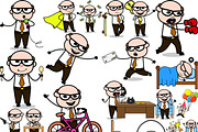 Old Man ~ Cartoon Character Set, a Person Illustration by The Toon Company (Thumbnail 5 of 7)