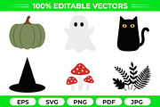 Spooky Halloween Vector Pack, an Object Graphic by Artonix (Thumbnail 1 of 3)