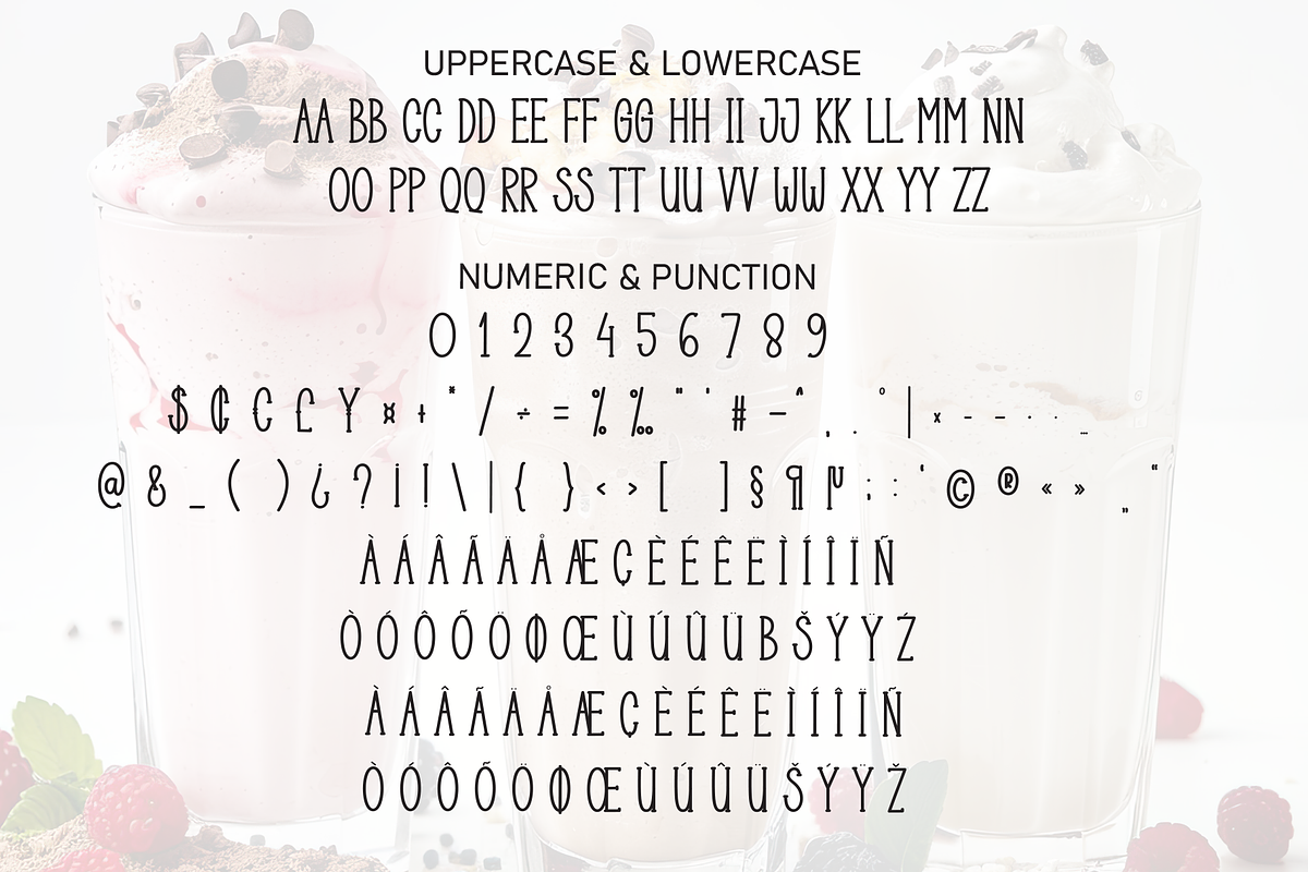 Milk Shake | Script Font, a Script Font by Scratchones (Photo 7 of 8)