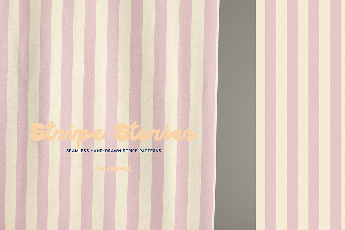Stripe Stories: Seamless Patterns, a Pattern Graphic by Purple (Photo 4 of 14)