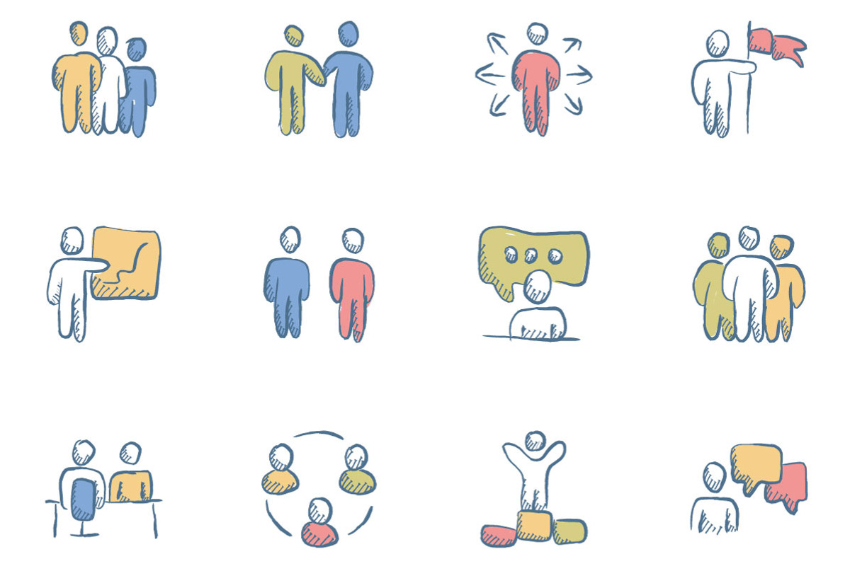 Business Peoples Hand Drawn, an Icon by Color Cubes (Photo 2 of 5)