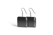 Black Square Earring Pair 3D Model, an Object 3D Model by rebrandy (Thumbnail 3 of 9)