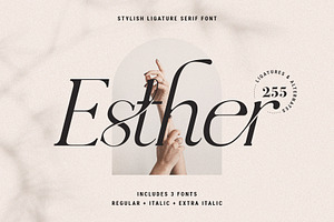 Chic & Elegant Serif Font Bundle