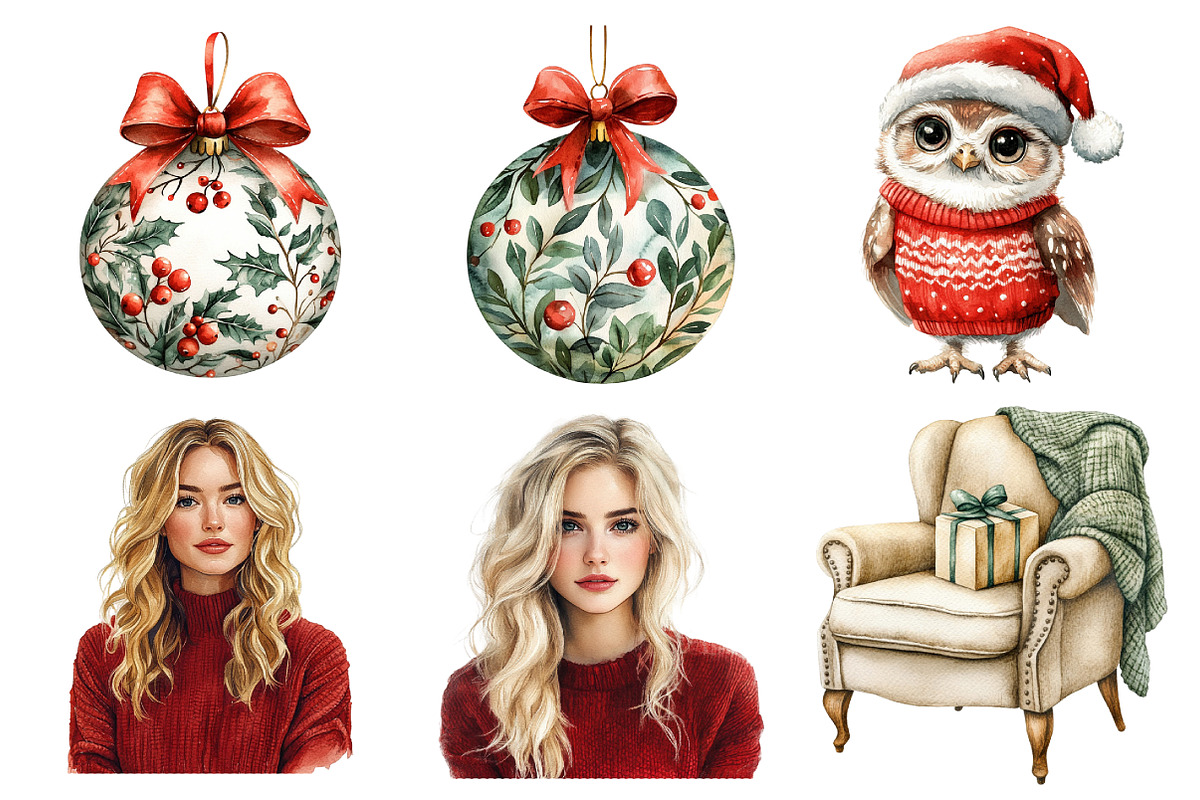 Cozy Winter Clipart Bundle, an Illustration by Daily.Designs (Photo 4 of 5)