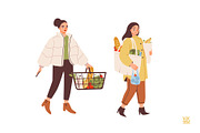 Women shopping | Local farm, a Person Illustration by vik.stock (Thumbnail 4 of 5)