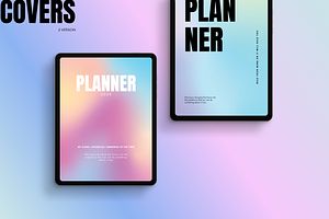 Holo Editable Digital Planner 2023