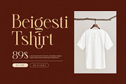 Emilia Elegant Serif Font, a Serif Font by Graphicxell (Thumbnail 2 of 8)