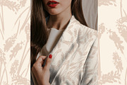 Beige Grasses, a Pattern Graphic by MalyskaStudio (Thumbnail 9 of 10)