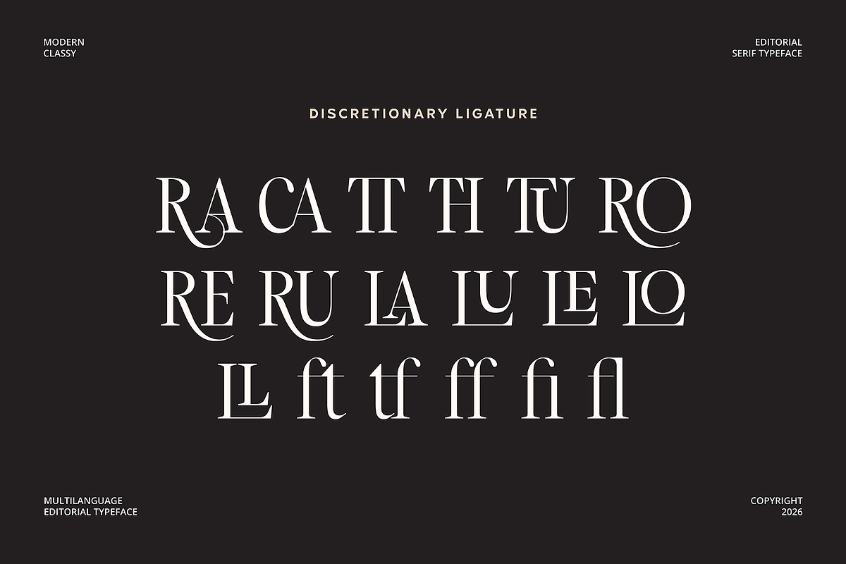 Laught Alize, a Serif Font by Godbless Studio (Photo 9 of 10)