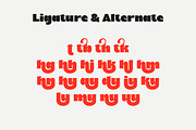 Cloth Fate - Bold Sans Serif Font, a Sans Serif Font by Burhan Afif (Thumbnail 9 of 10)