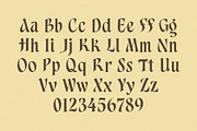 Aspenleigh Decorative Serif Font, a Serif Font by Heinzel Std (Thumbnail 15 of 15)