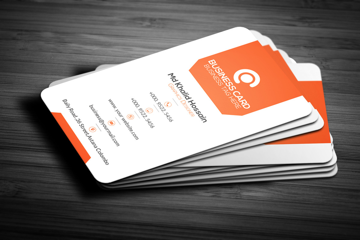 Creative Business Card, a Business Card Template by Shishir Khan (Photo 1 of 3)