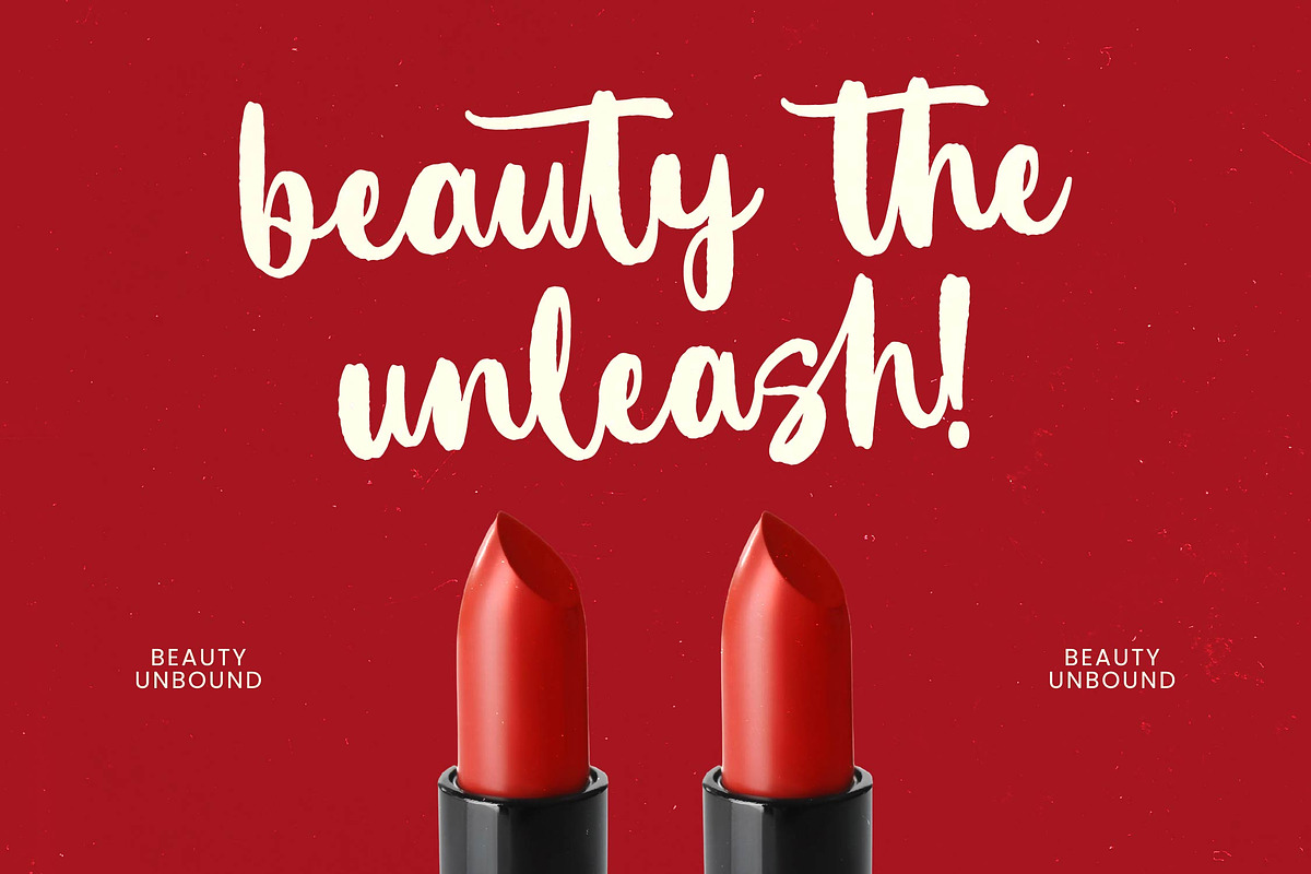 Ghatyna Bold Brush Font, a Script Font by Letterena Studios Script (Photo 16 of 20)