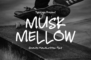 Musk Mellow - Handwritten Font