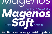 Magenos Soft font family - 50% 0FF