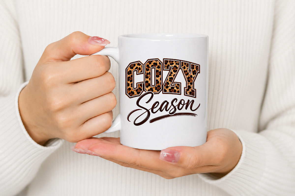 Cozy Season Sublimation PNG, a Seasonal Illustration by Canvas Craft (Photo 5 of 6)