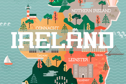 Map Of Ireland
