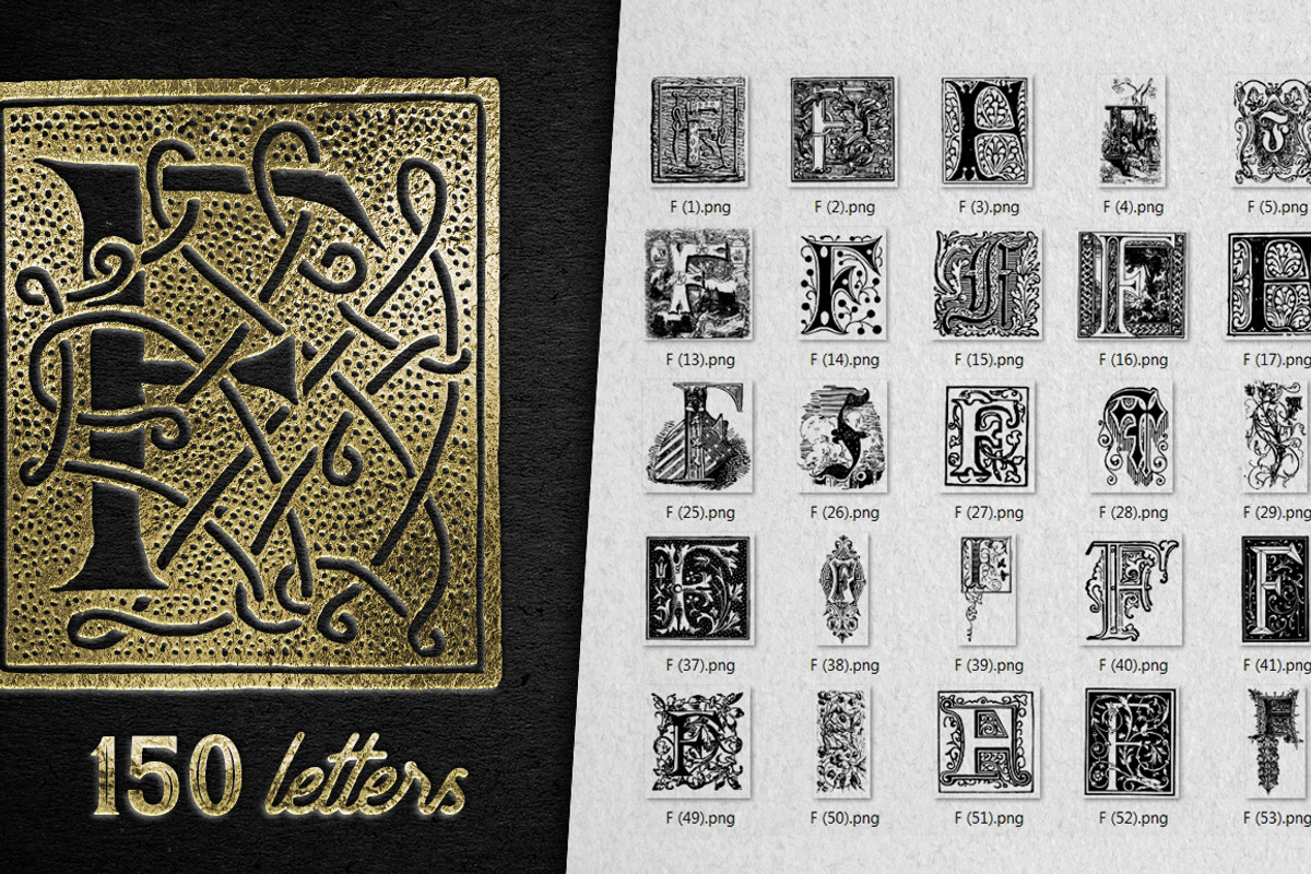 28 IN 1 VINTAGE LETTERS COLLECTION preview 8