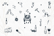 Wedding Illustration Icon Set, a Decorative Illustration by dicreate (Thumbnail 4 of 12)