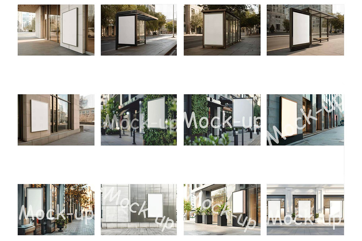 Blank Street City Sign Poster Mockup, a Marketing Template by VetalStock (Photo 2 of 3)