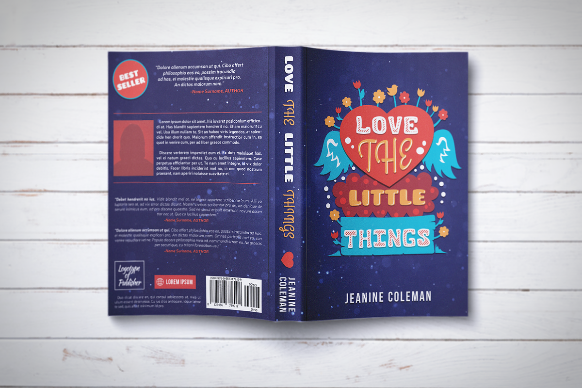 Book Cover Template 49, a Templates & Theme by Digital Goods (Photo 10 of 11)