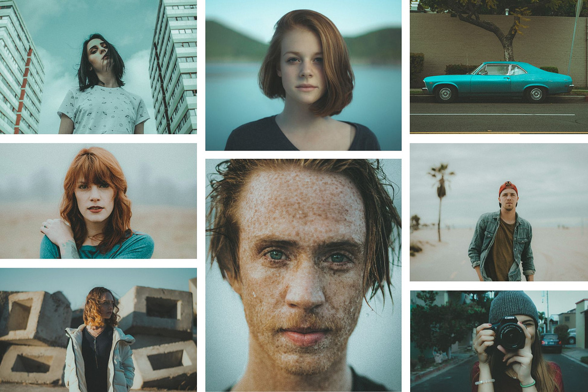 10 Film Look Lightroom Presets, a Preset Add-On by Oak Digital Studios (Photo 2 of 9)