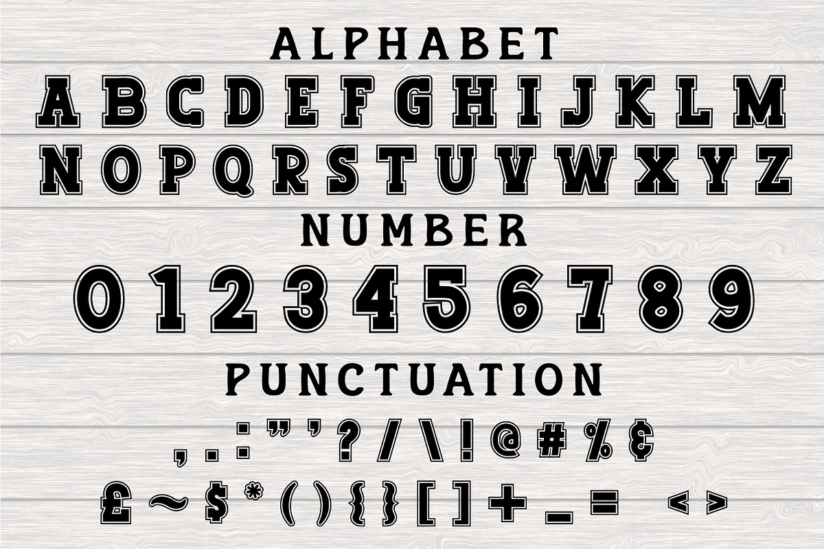 University, a Slab Serif Font by Mini_World (Photo 2 of 7)