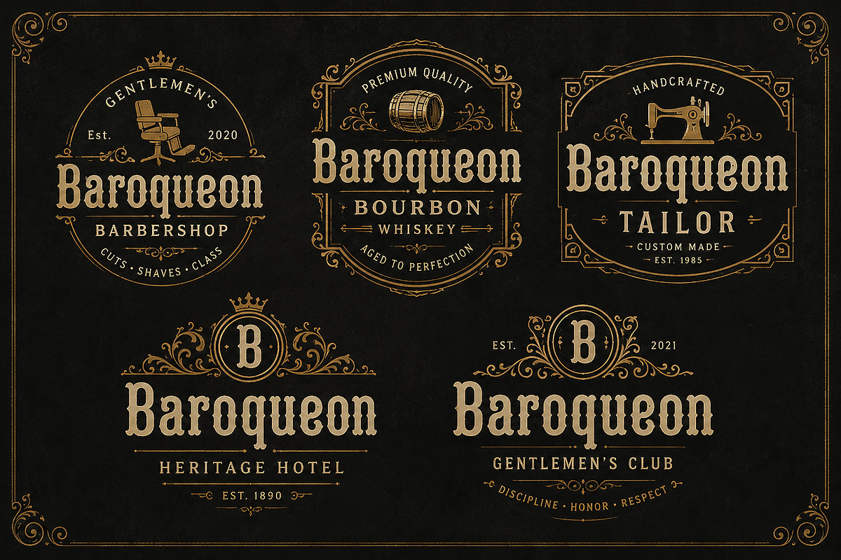 Baroqueon, a Slab Serif Font by Wow Magic (Photo 6 of 7)