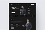Personal Portfolio Landing Page, a Landing Page Template by Annora Studio (Thumbnail 4 of 4)