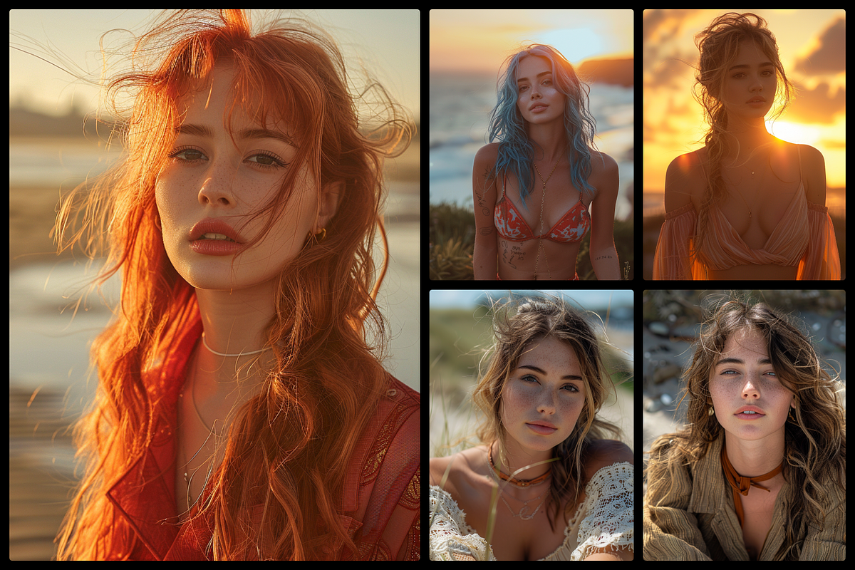 Summer Beach - Midjourney Promptbook, a Beauty & Fashion Photo by Digital Blood (Photo 4 of 14)