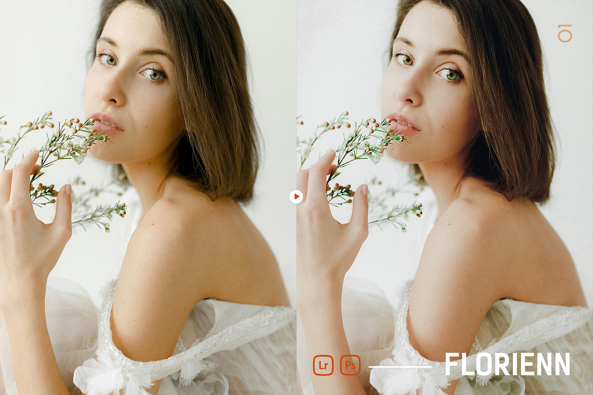 Florienn - Female Portrait Presets, a Preset Add-On by Presetrain Co. (Photo 3 of 10)